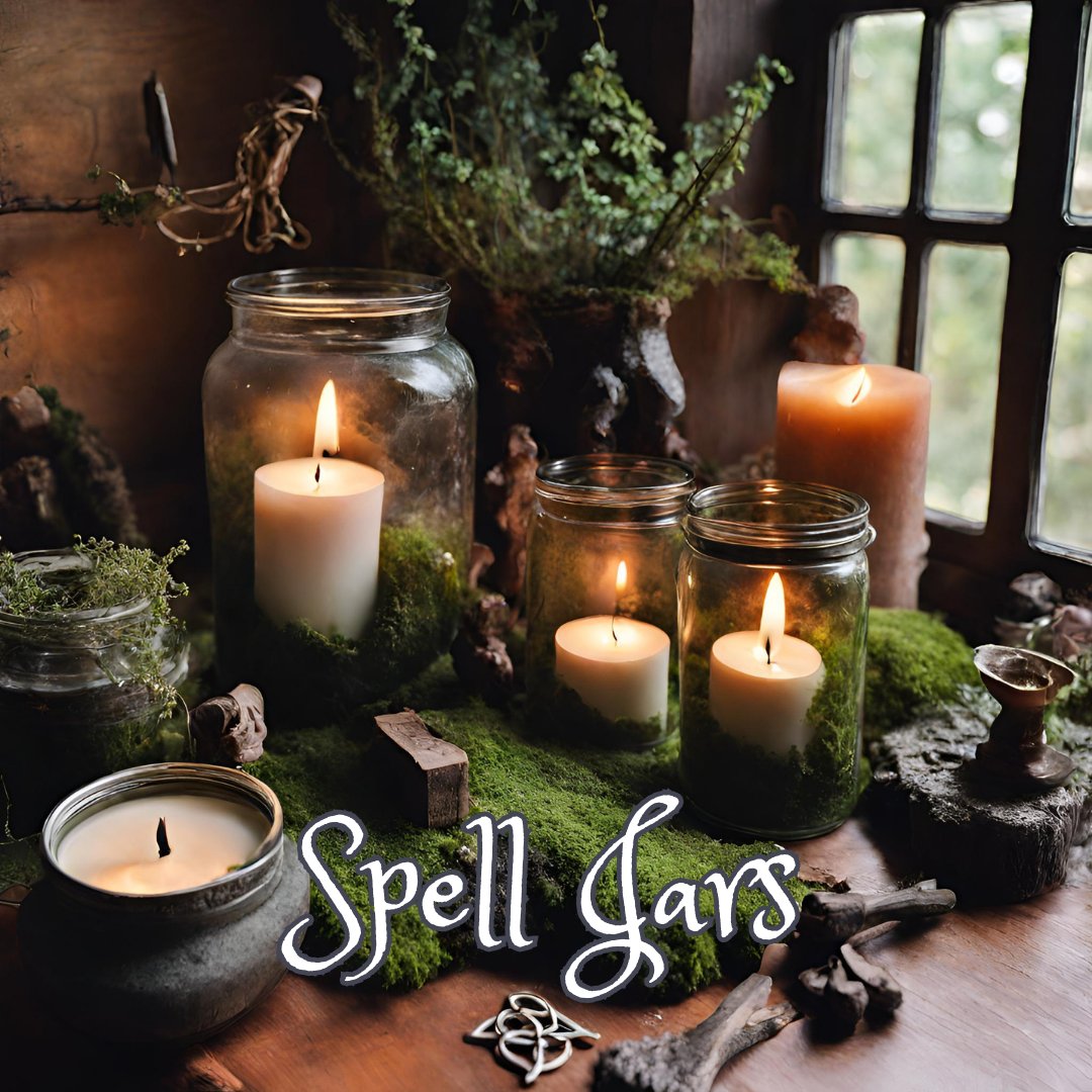 ✨🌙 Unveil the Magic: Explore Our Spell Jar Collection