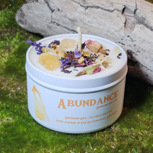 Abundance - Candles with 8oz | Boho Wicks