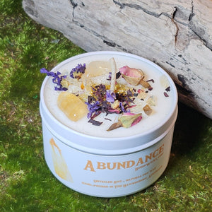 Abundance - Candles with 8oz | Boho Wicks