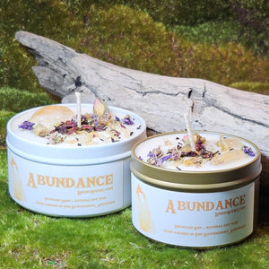 Abundance - Candles with 8oz | Boho Wicks