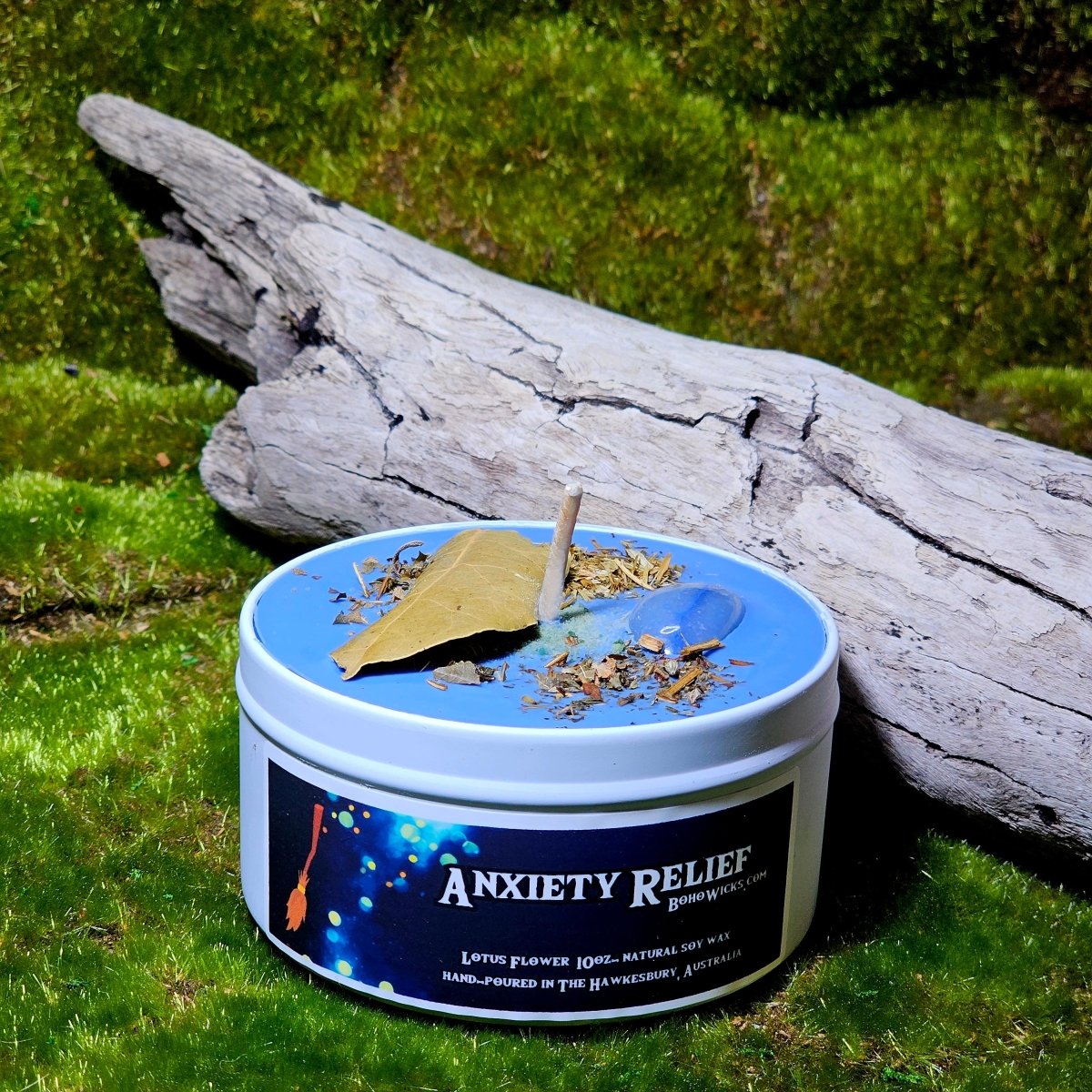 Anxiety Relief - Candles with 8oz | Boho Wicks