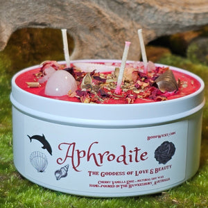 Aphrodite The Goddess of Love & Beauty - Candles with 12oz | Boho Wicks