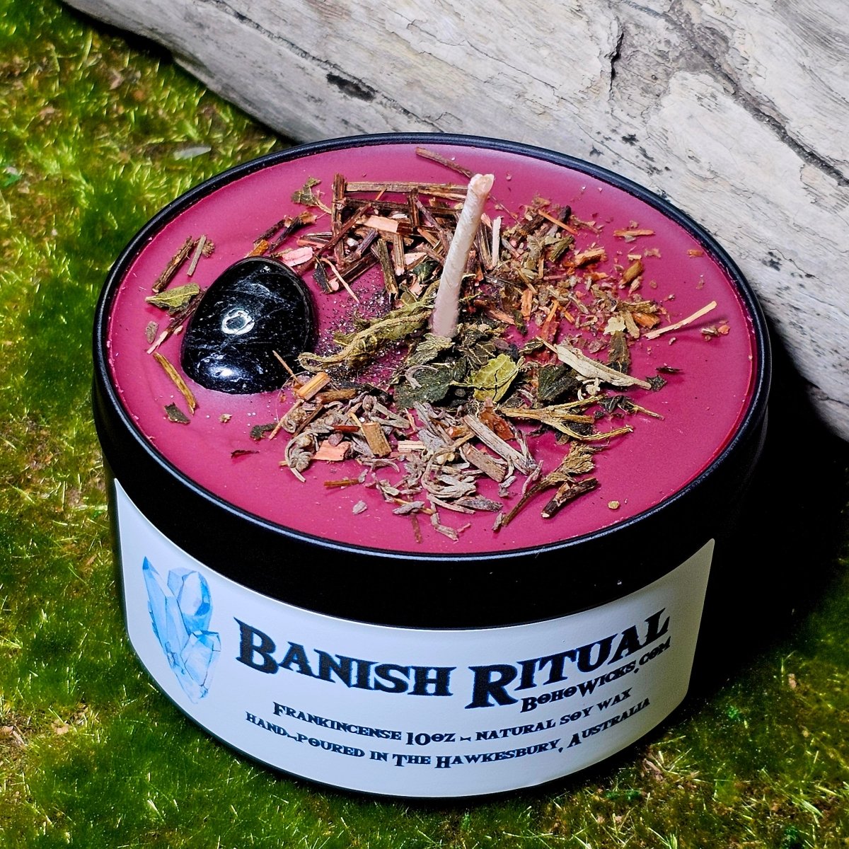 Banish Ritual - Candles with 8oz | Boho Wicks