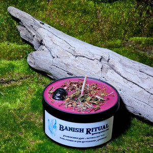 Banish Ritual - Candles with 8oz | Boho Wicks