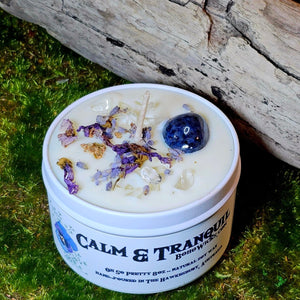 Calm and Tranquil - Candles with 10oz | Boho Wicks