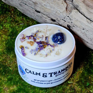 Calm and Tranquil - Candles with 8oz | Boho Wicks