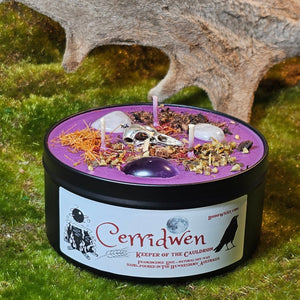 Cerridwen Keeper Of The Cauldron - Candles with | Boho Wicks