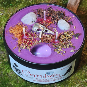 Cerridwen Keeper Of The Cauldron - Candles with | Boho Wicks