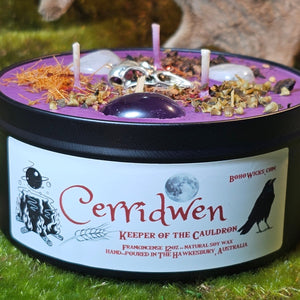 Cerridwen Keeper Of The Cauldron - Candles with | Boho Wicks