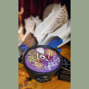 Cerridwen’s Cauldron - Cauldron with | Boho Wicks