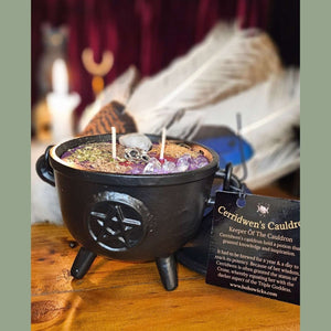 Cerridwen’s Cauldron - Cauldron with | Boho Wicks