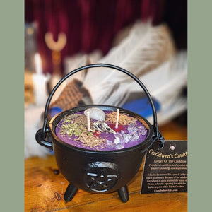 Cerridwen’s Cauldron - Cauldron with | Boho Wicks