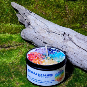 Chakra Balance - Candles with 10oz Black | Boho Wicks