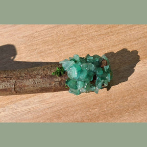 Forest Spell Wand - Crystals with | Boho Wicks