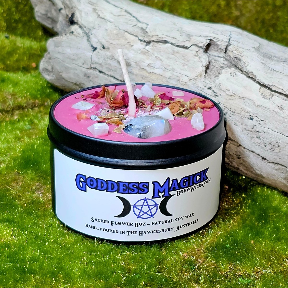 Goddess Magick - Candles with 8oz | Boho Wicks