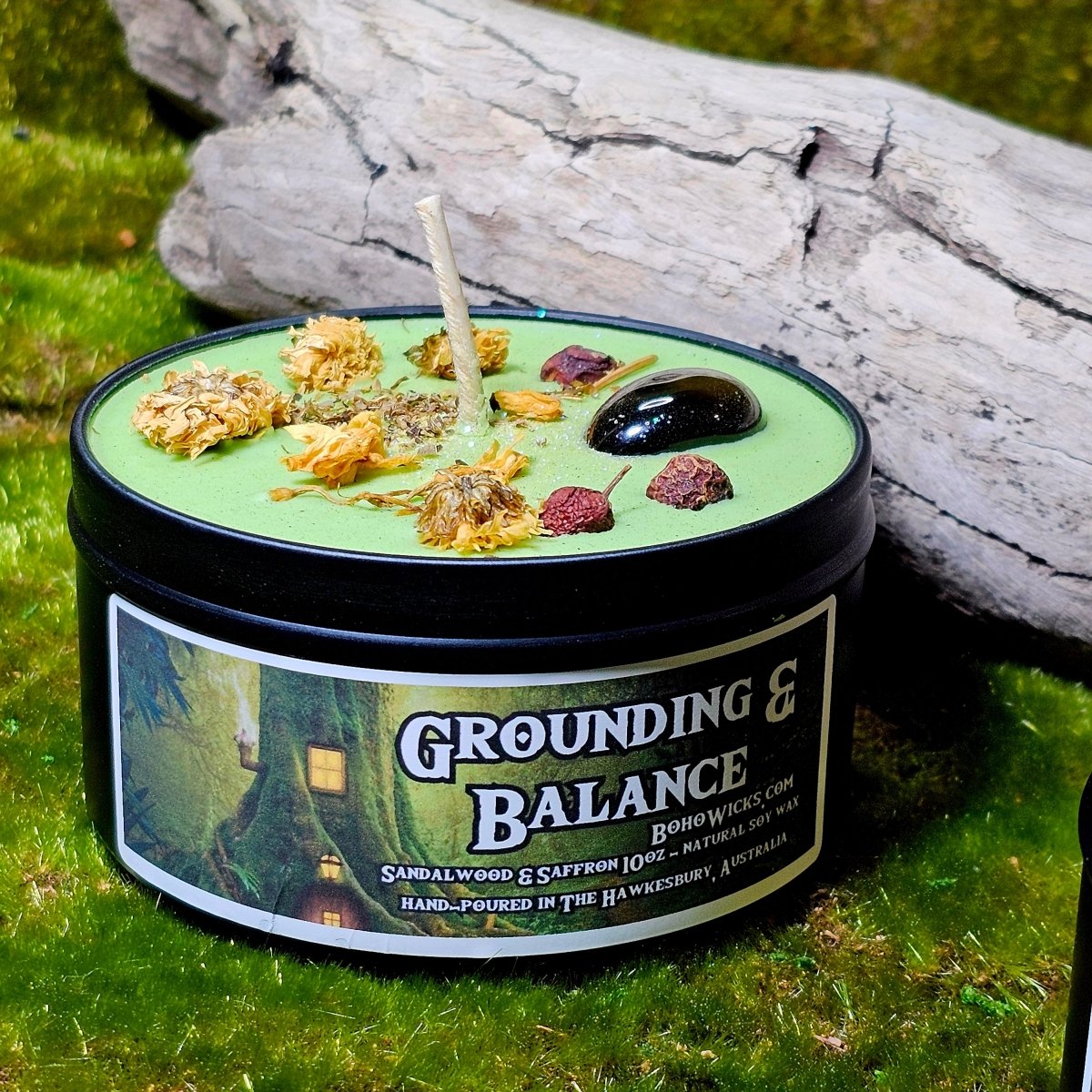 Grounding & Balance - Candles with 10oz | Boho Wicks