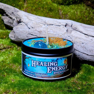 Healing Energy - Candles with 8oz | Boho Wicks