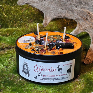 Hecate The Goddess Of Witches - Candles with 12oz | Boho Wicks