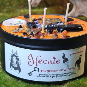 Hecate The Goddess Of Witches - Candles with 12oz | Boho Wicks