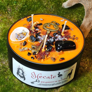 Hecate The Goddess Of Witches - Candles with 12oz | Boho Wicks