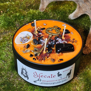 Hecate The Goddess Of Witches - Candles with 12oz | Boho Wicks