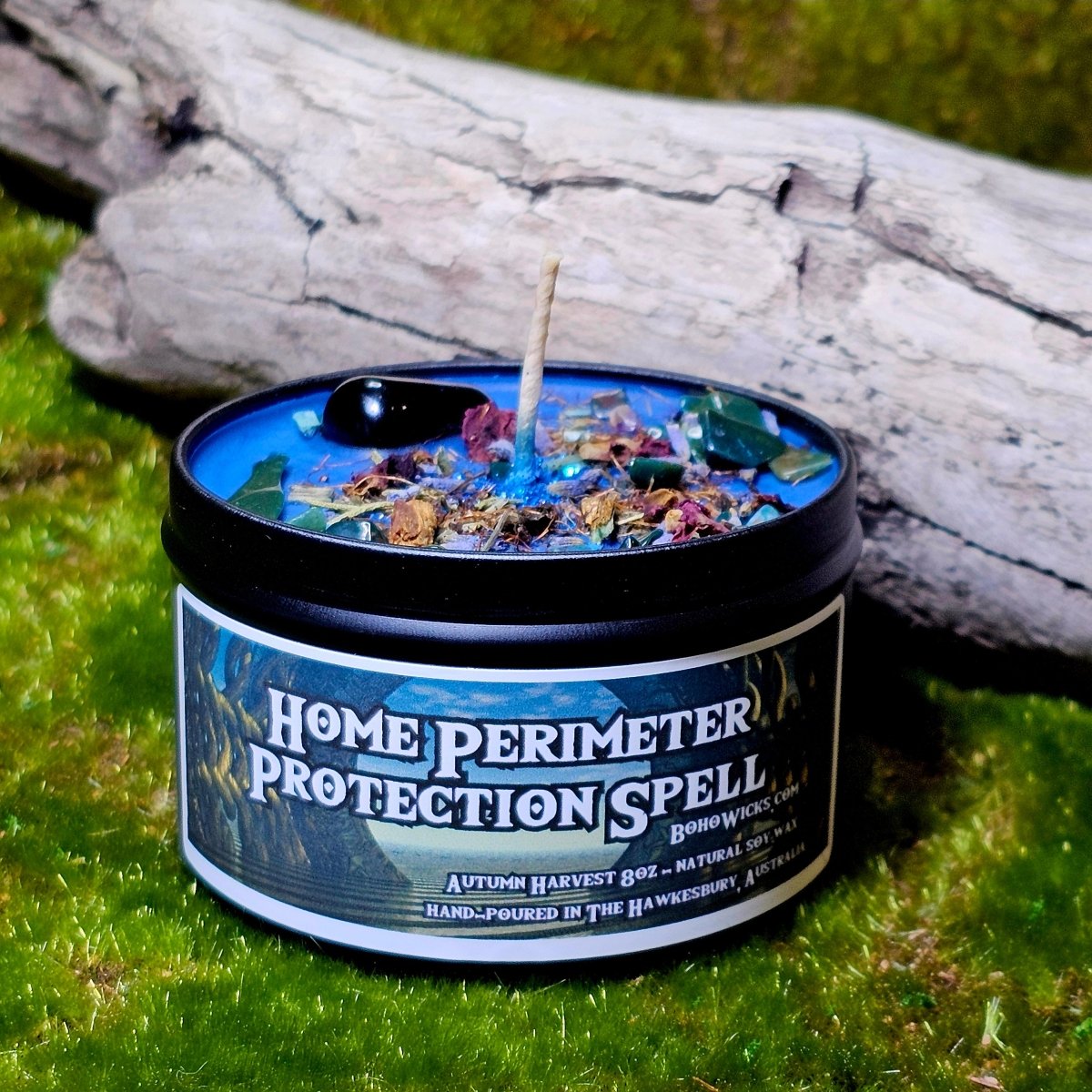 Home Perimeter Protection Spell - Candles with 8oz | Boho Wicks