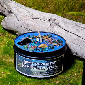 Home Perimeter Protection Spell - Candles with 8oz | Boho Wicks