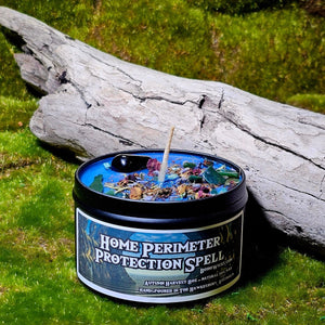 Home Perimeter Protection Spell - Candles with 8oz | Boho Wicks