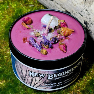 New Beginnings - Candles with 10oz | Boho Wicks