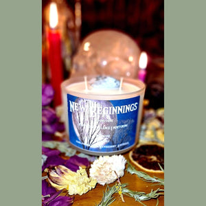 New Beginnings - Candles with | Boho Wicks