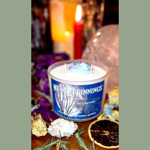 New Beginnings - Candles with | Boho Wicks