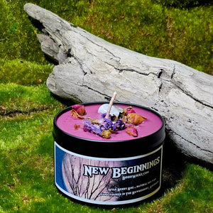 New Beginnings - Candles with 10oz | Boho Wicks