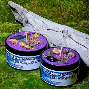 Triple Moon Goddess Letting Go Ritual - Candles with 8oz | Boho Wicks